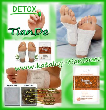 DETOXIKAČNÍ NÁPLAST MASTER HERB TianDe